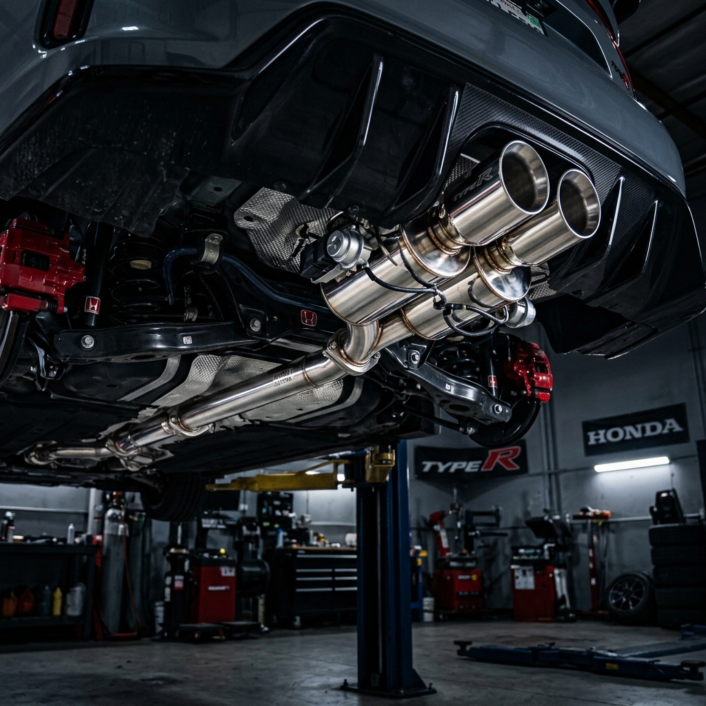 Hasil Pemasangan Honda Civic FL5